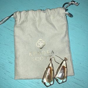 Gold Kendra Scott earrings